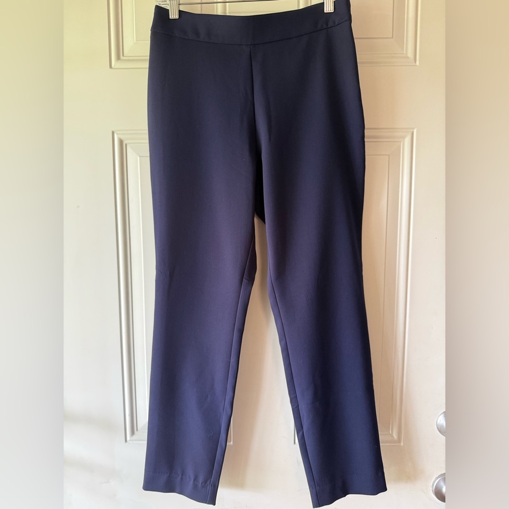 NWOT a new day Woman’s Navy Blue Slim Fit Dress Ankle Pants